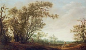 Figuren in een Landschap